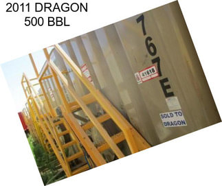 2011 DRAGON 500 BBL