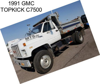 1991 GMC TOPKICK C7500
