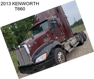 2013 KENWORTH T660