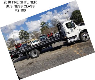 2018 FREIGHTLINER BUSINESS CLASS M2 106