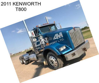 2011 KENWORTH T800