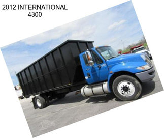 2012 INTERNATIONAL 4300