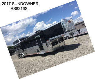 2017 SUNDOWNER RS8316SL