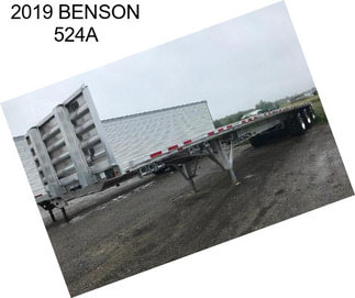 2019 BENSON 524A