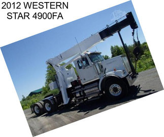 2012 WESTERN STAR 4900FA