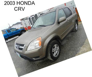 2003 HONDA CRV