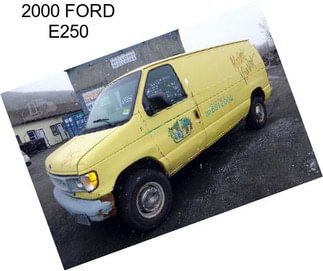 2000 FORD E250