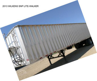 2013 WILKENS SNP LITE-WALKER