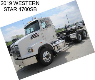 2019 WESTERN STAR 4700SB