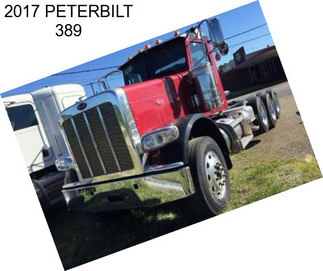 2017 PETERBILT 389