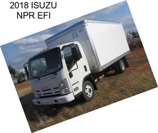 2018 ISUZU NPR EFI