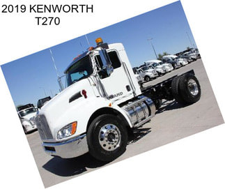 2019 KENWORTH T270