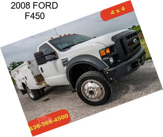 2008 FORD F450