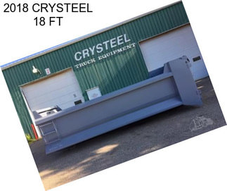 2018 CRYSTEEL 18 FT