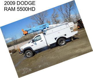 2009 DODGE RAM 5500HD