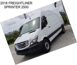 2018 FREIGHTLINER SPRINTER 2500