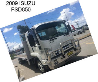 2009 ISUZU FSD850