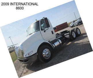 2009 INTERNATIONAL 8600