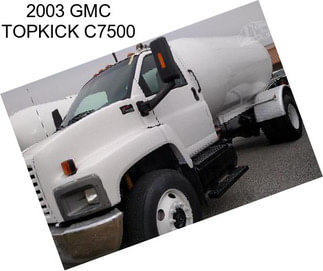 2003 GMC TOPKICK C7500