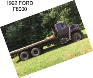 1992 FORD F8000