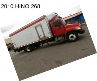 2010 HINO 268