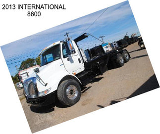 2013 INTERNATIONAL 8600