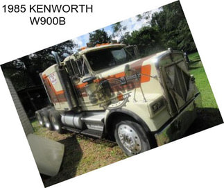 1985 KENWORTH W900B