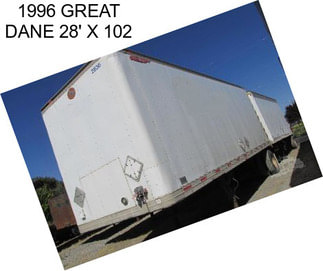 1996 GREAT DANE 28\' X 102\