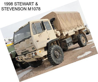 1998 STEWART & STEVENSON M1078