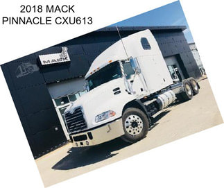 2018 MACK PINNACLE CXU613