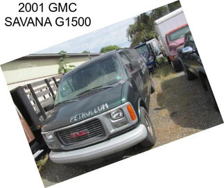 2001 GMC SAVANA G1500