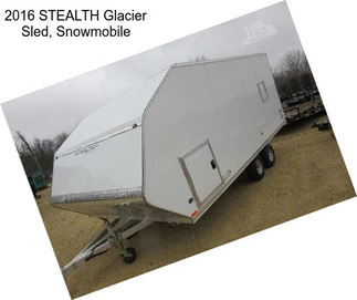 2016 STEALTH Glacier Sled, Snowmobile