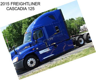 2015 FREIGHTLINER CASCADIA 125