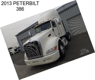 2013 PETERBILT 386