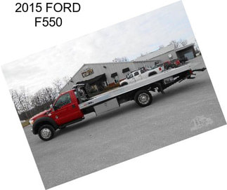 2015 FORD F550