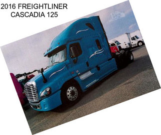 2016 FREIGHTLINER CASCADIA 125