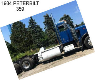 1984 PETERBILT 359