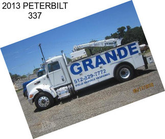 2013 PETERBILT 337