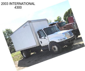 2003 INTERNATIONAL 4300