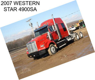 2007 WESTERN STAR 4900SA