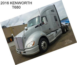 2016 KENWORTH T680