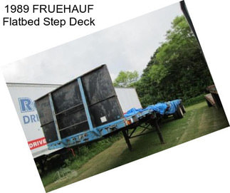 1989 FRUEHAUF Flatbed Step Deck