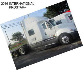 2016 INTERNATIONAL PROSTAR+