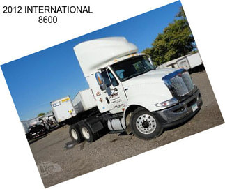 2012 INTERNATIONAL 8600