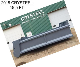 2018 CRYSTEEL 18.5 FT