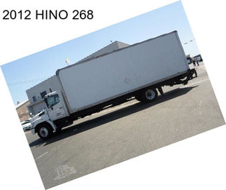 2012 HINO 268