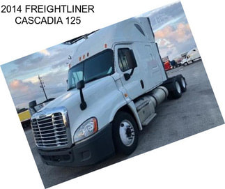 2014 FREIGHTLINER CASCADIA 125