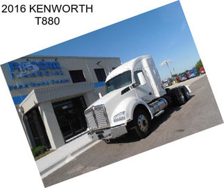 2016 KENWORTH T880