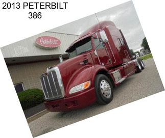 2013 PETERBILT 386