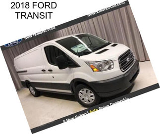 2018 FORD TRANSIT